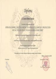 A Spanish degree from the University of Malaga