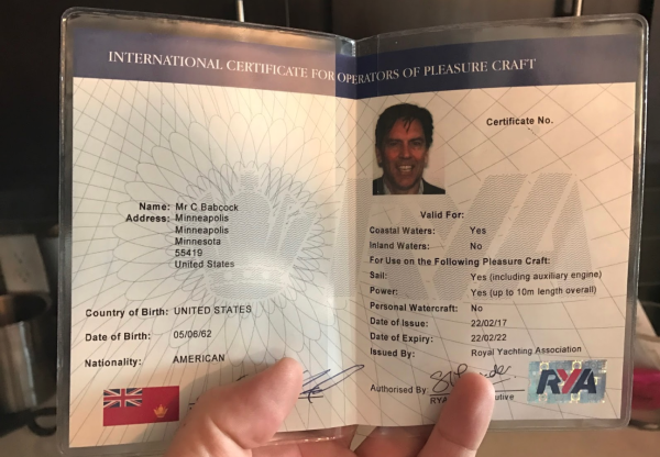International Boat Licenses - ICC, Radio License, CEVNI